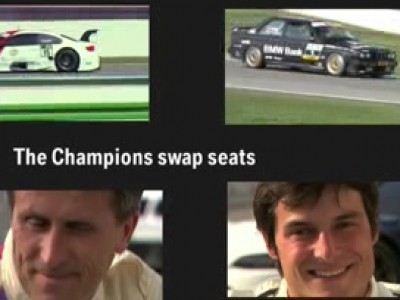 Deux champions de DTM s'échangent leur monture.