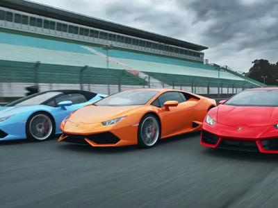 Les 3 variantes de Lamborghini Huracan réunies en un défi vidéo