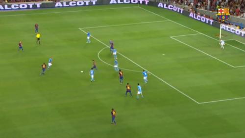 Les meilleurs buts de Barcelone contre Naples