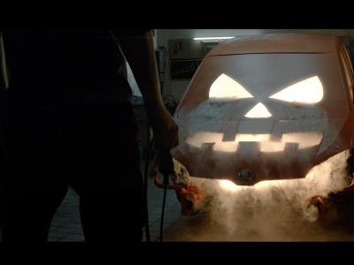 La Skoda Citigo se transforme en citrouille pour Halloween