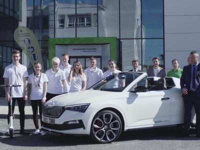 Skoda Slavia : le concept de speedster en vidéo