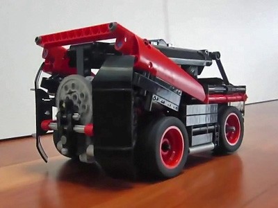 Le van de "L'agence tout risque" en Lego