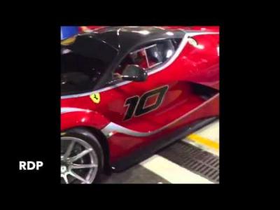 Première vidéo sur circuit de la Ferrari FXXK