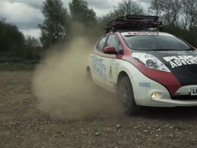 Un rallye entre le Royaume-Uni et la Mongolie pour la Nissan Leaf