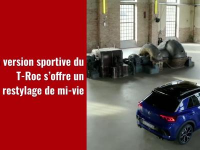 Volkswagen T-Roc (2022) : le restylage du SUV en vidéo