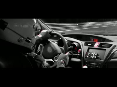 La nouvelle Honda Civic Type R est dans son élément