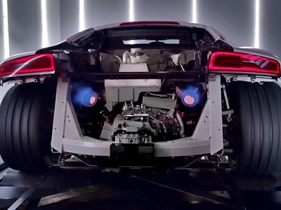 Le son démoniaque du V10 de l'Audi R8