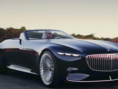 Mercedes-Maybach Vision 6 Cabriolet : hors-bord de route