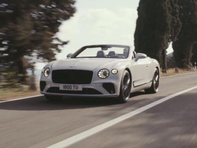 Bentley Continental GT Convertible : vidéo officielle de présentation