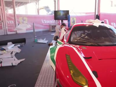 La Ferrari 488 se dévoile dans ses versions course