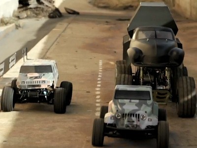 Insolite : la bande annonce de Fast & Furious 6 rejouée avec des voitures RC