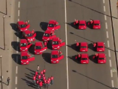 La SEAT Mii s'offre la Tour Eiffel et le Trocadero